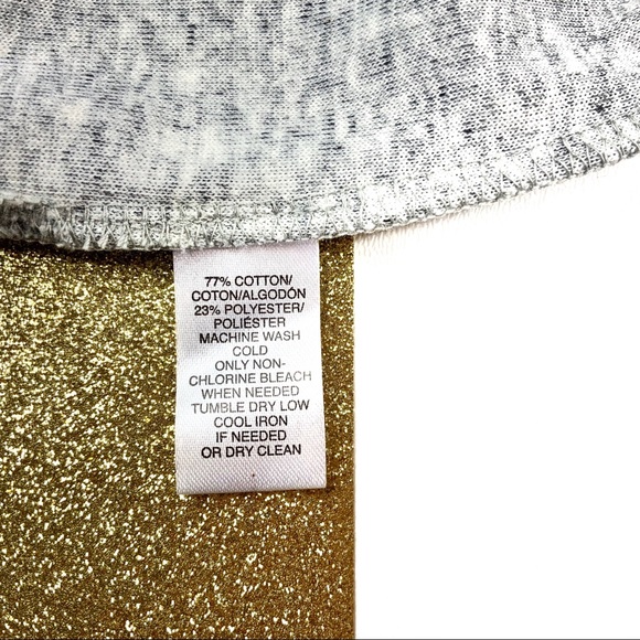 Loft Gray/White spotted, off-shoulder sweater - Picture 6 of 8